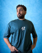 AZ | Oversized T-shirt Petrol Green