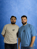 AZ | Oversized T-shirt Cyan