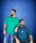 AZ | Oversized T-shirt Petrol Green