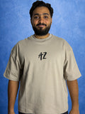AZ | Oversized T-shirt Coffee