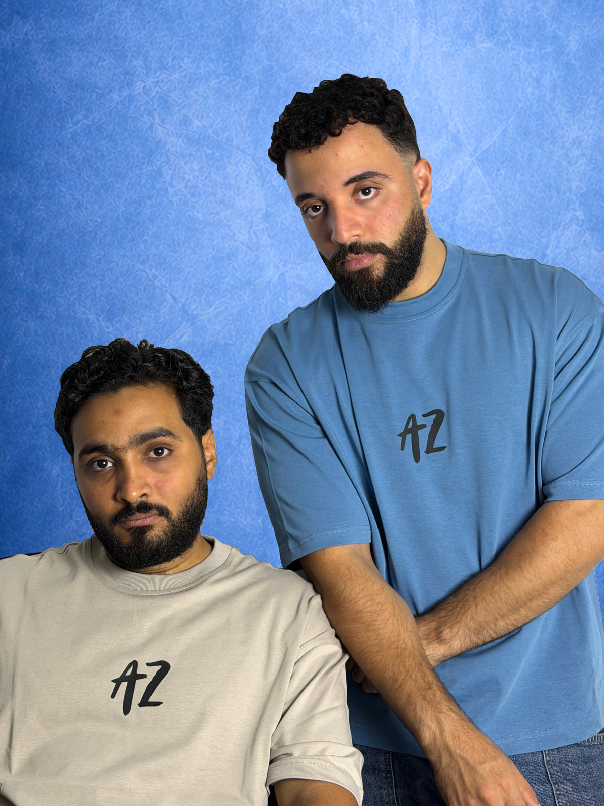 AZ | Oversized T-shirt Cyan