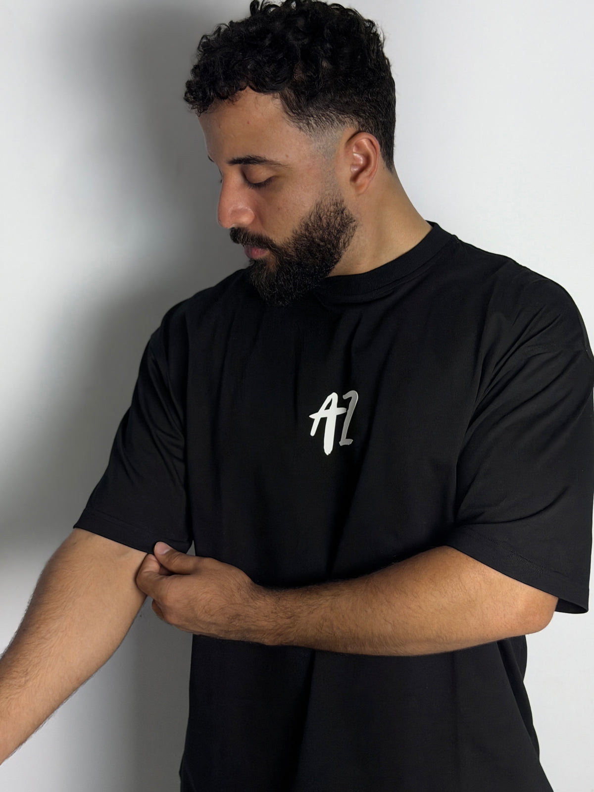 AZ | Oversized T-shirt Black