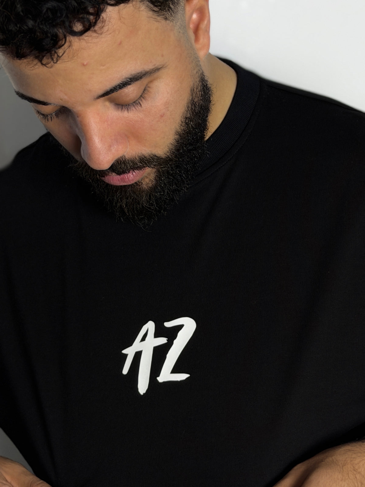AZ | Oversized T-shirt Black