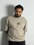 AZ | Oversized T-shirt Coffee