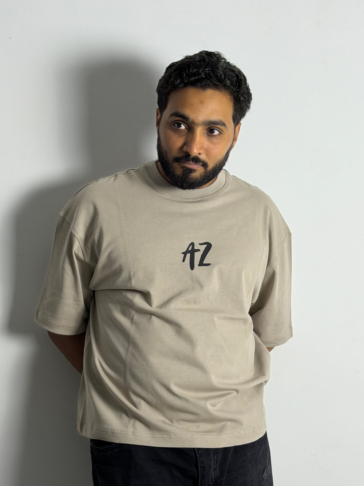 AZ | Oversized T-shirt Coffee