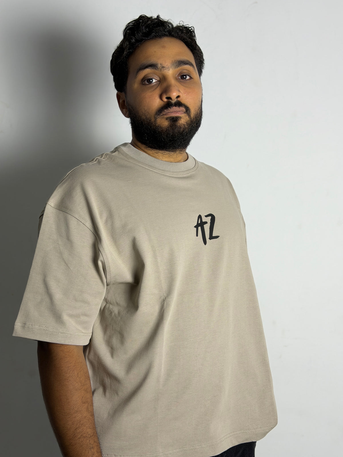 AZ | Oversized T-shirt Coffee