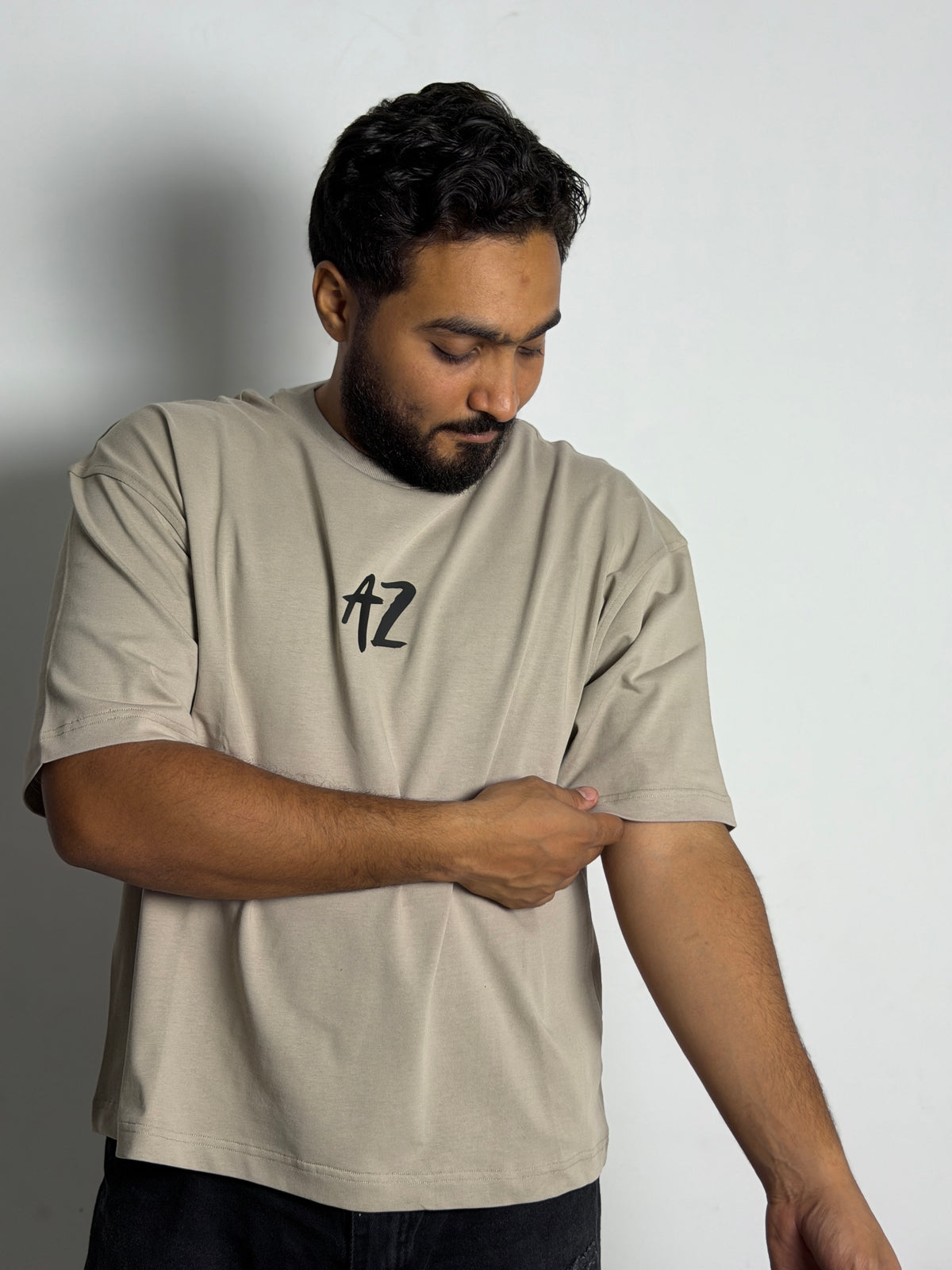 AZ | Oversized T-shirt Coffee